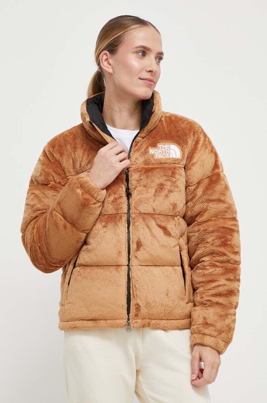 Пуховая куртка The North Face женская цвет бежевый зимняя | ANSWEAR.ua