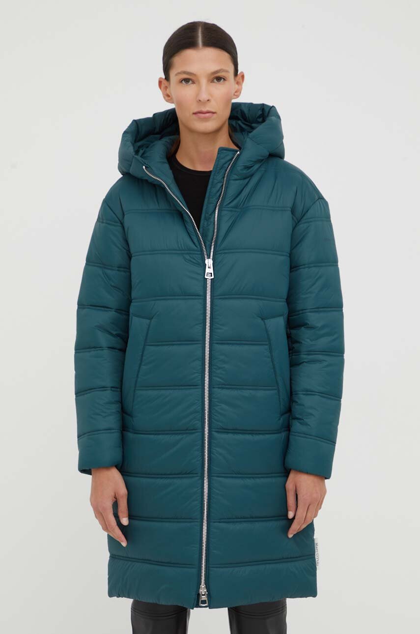 Куртка Marc O'Polo жіноча колір бірюзовий перехідна | ANSWEAR.ua