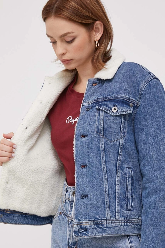 Rifľová bunda Pepe Jeans Rose