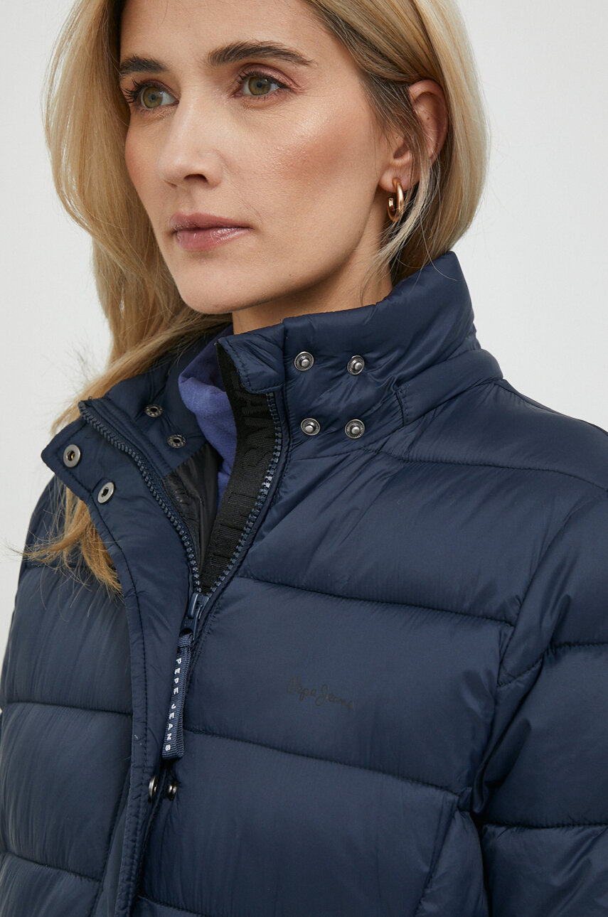 Куртка Pepe Jeans женская цвет синий зимняя | ANSWEAR.ua