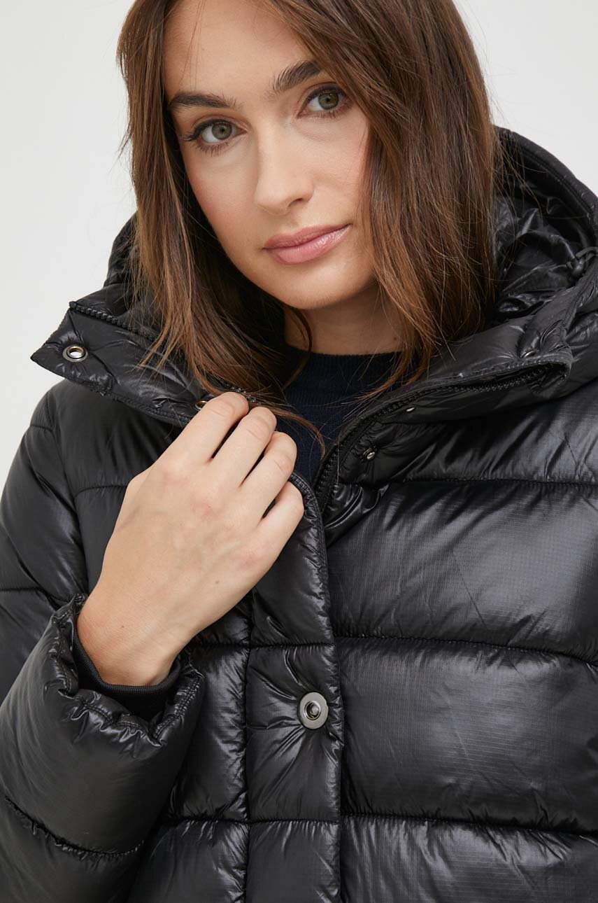 Sisley kurtka damska kolor czarny zimowa | Answear.com