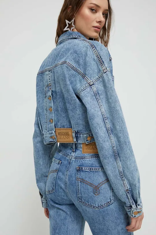 Τζιν μπουφάν Moschino Jeans 100% Βαμβάκι