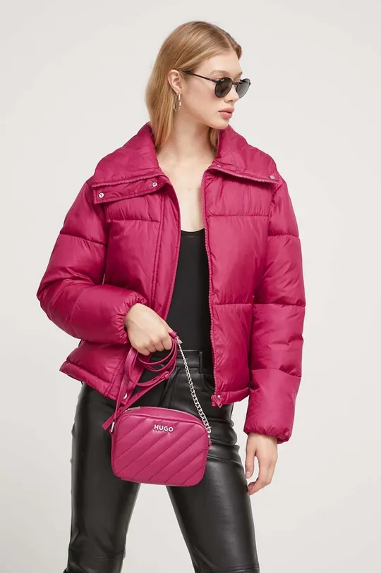 rózsaszín HUGO rövid kabát