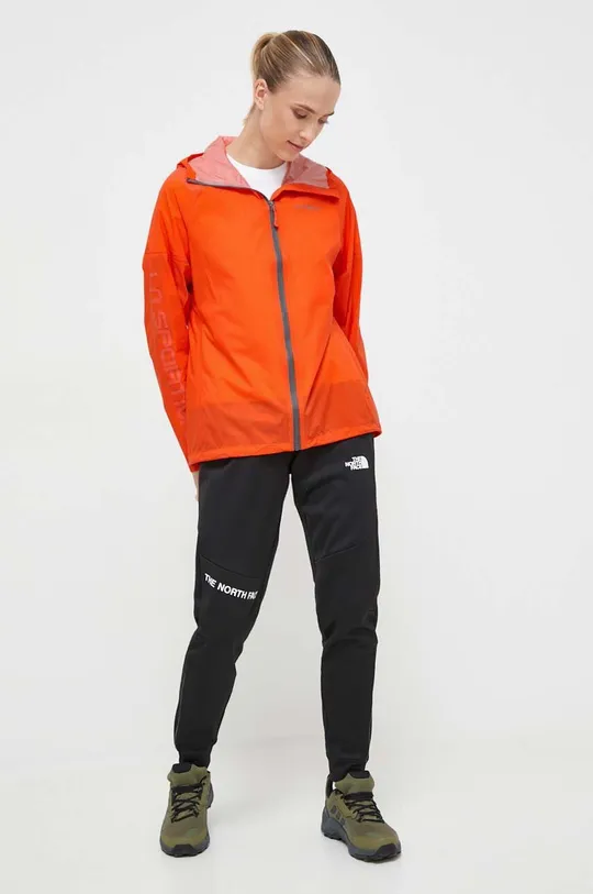 Vodoodporna jakna LA Sportiva Pocketshell oranžna