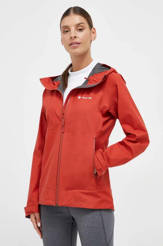 rdeča Vodoodporna jakna Montane Spirit Lite Ženski