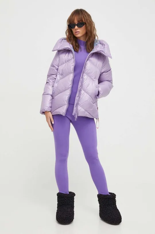 Пухова куртка After Label фіолетовий