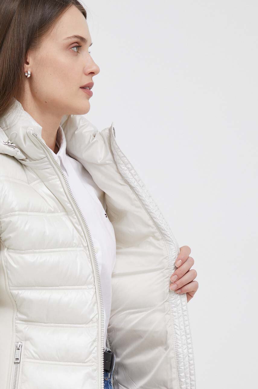Куртка Calvin Klein жіноча колір бежевий зимова | ANSWEAR.ua