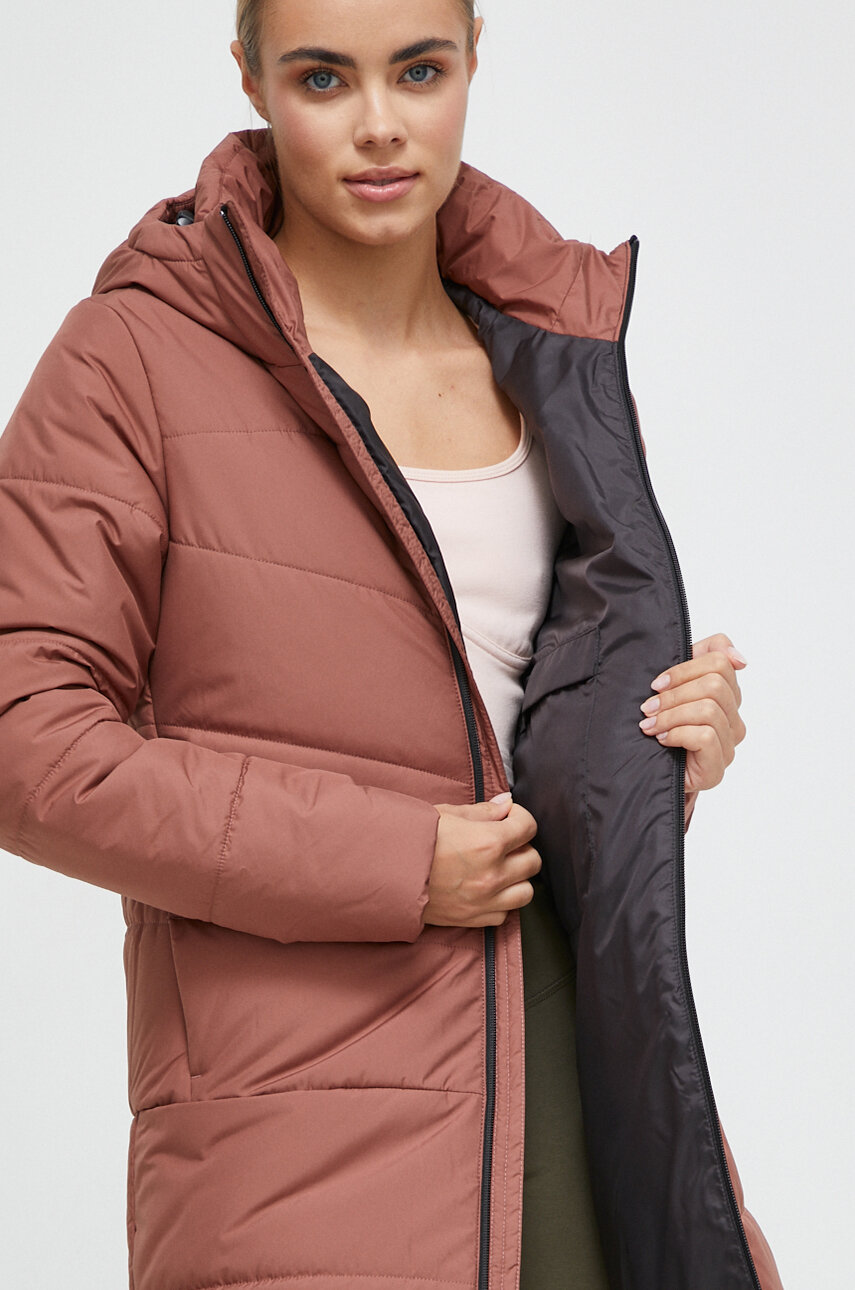 Куртка Jack Wolfskin женская цвет коричневый зимняя | ANSWEAR.ua