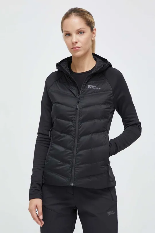 чорний Куртка outdoor Jack Wolfskin Tasman Hybrid Жіночий