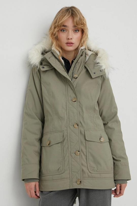 zelena Parka Hollister Co. Ženski