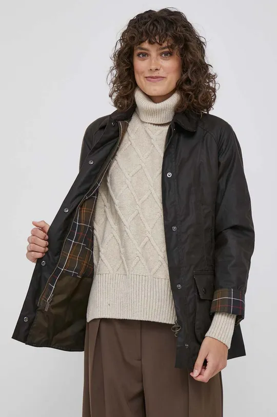 Pamučna jakna Barbour Classic Beadnell Wax Jacket