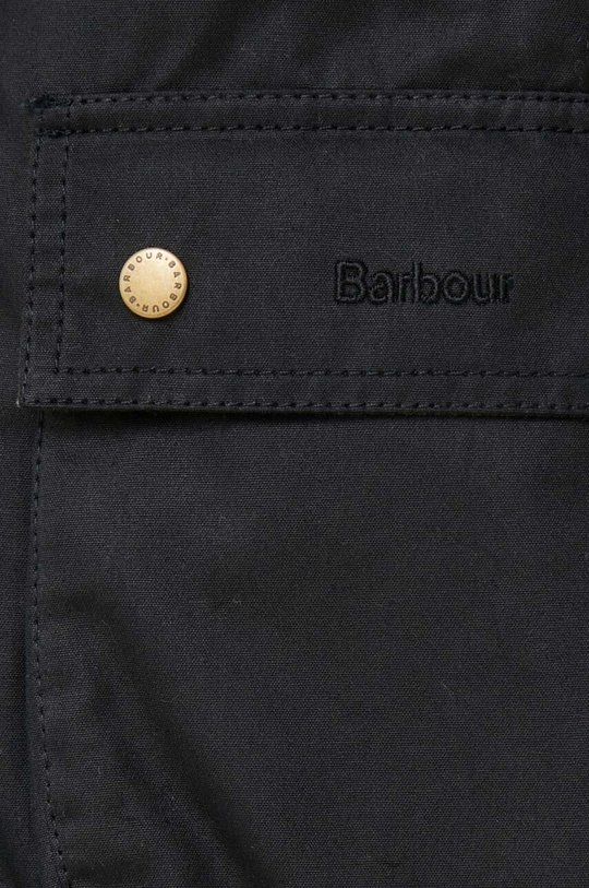 Бавовняна куртка Barbour LWX0752 чорний