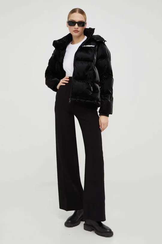 Karl Lagerfeld rövid kabát fekete