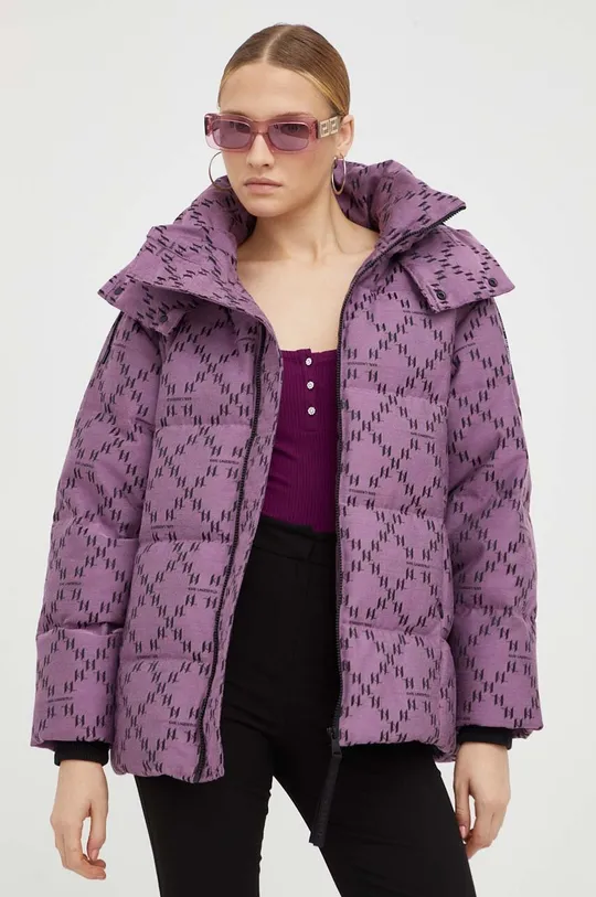 фіолетовий Пухова куртка Karl Lagerfeld