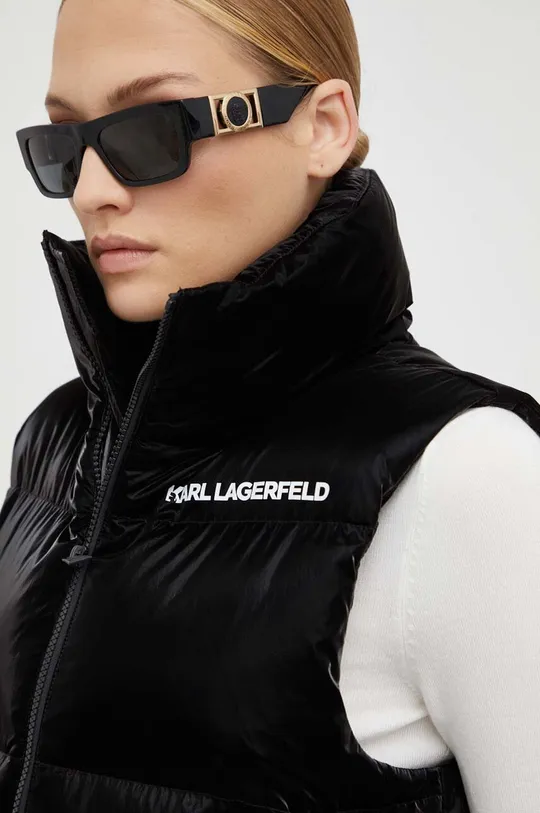μαύρο Αμάνικο μπουφάν Karl Lagerfeld Γυναικεία