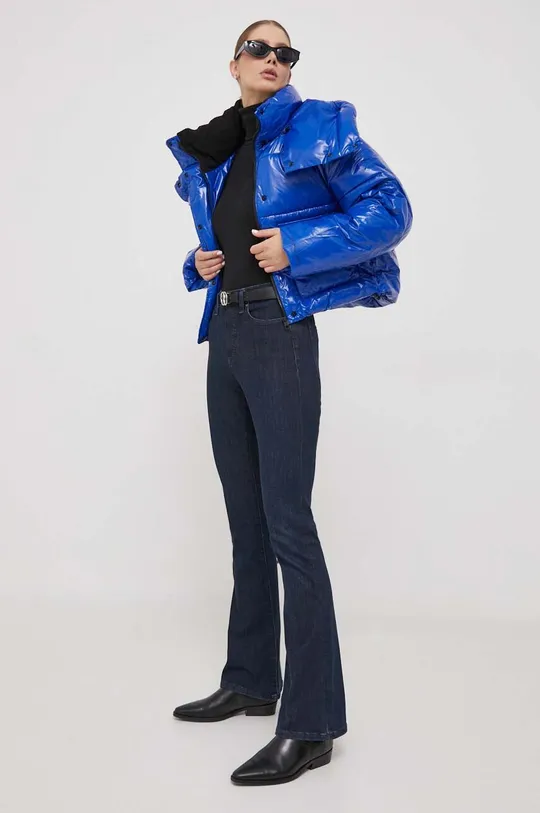 Bunda Calvin Klein Jeans modrá