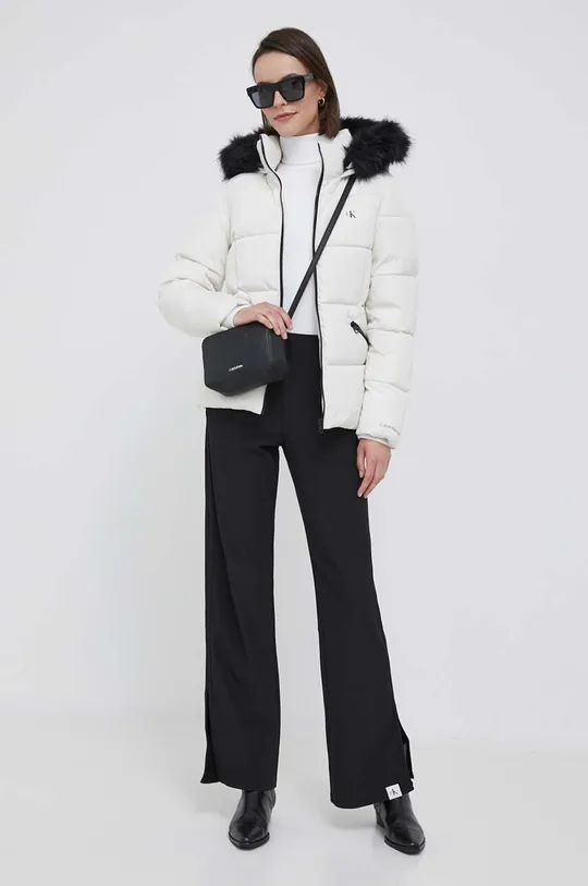 Calvin Klein Jeans rövid kabát bézs