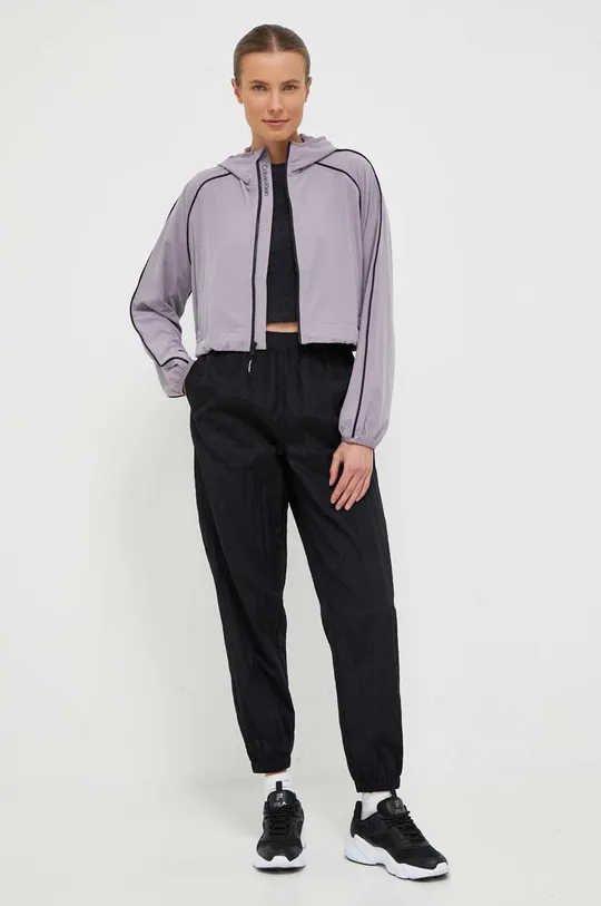 Calvin Klein Performance giacca antivento violetto