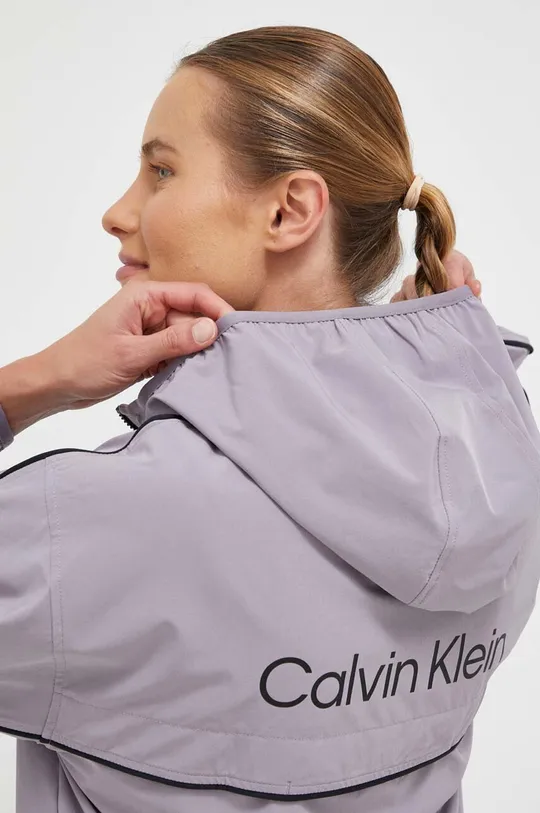 violetto Calvin Klein Performance giacca antivento