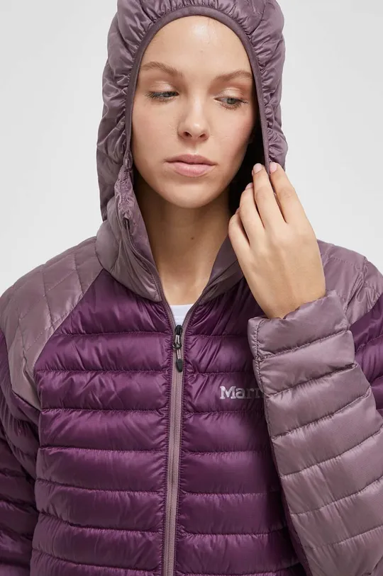фиолетовой Спортивная пуховая куртка Marmot Hype