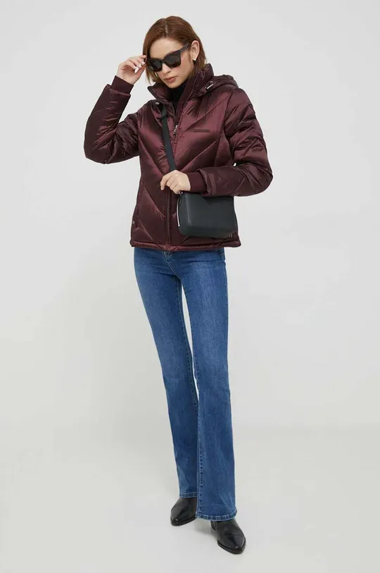 Calvin Klein rövid kabát burgundia
