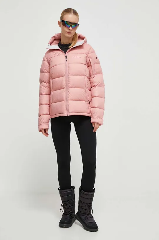 Peak Performance giacca da sci imbottita Frost rosa