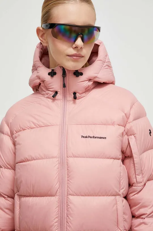 ροζ Πουπουλένιο αθλητικό μπουφάν Peak Performance Frost