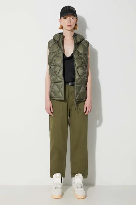 ROA down vest green