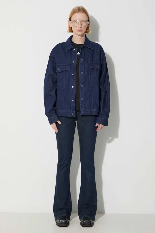 adidas Originals giacca di jeans Denim Jacket blu navy