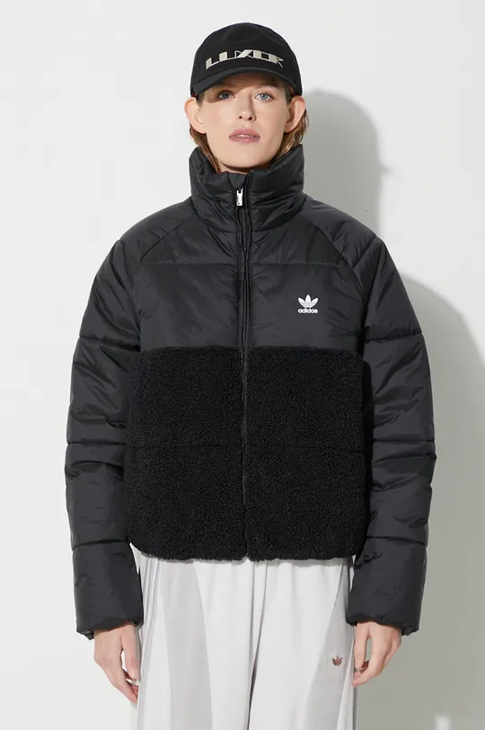 čierna Bunda adidas Originals Polar Jacket Dámsky