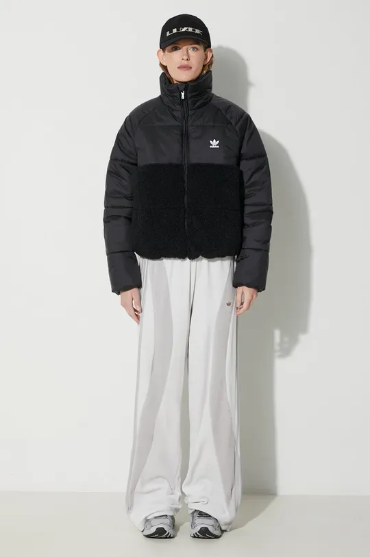 Яке adidas Originals Polar Jacket черен