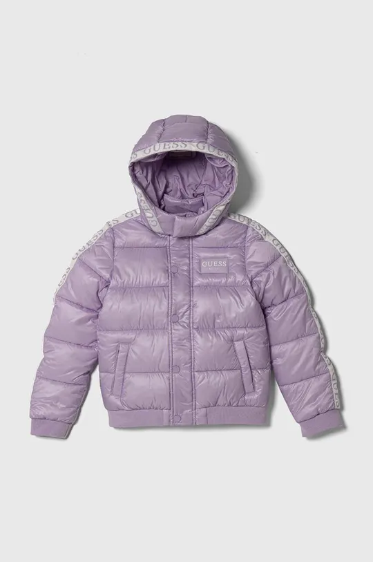 фіолетовий Дитяча куртка Guess Для дівчаток