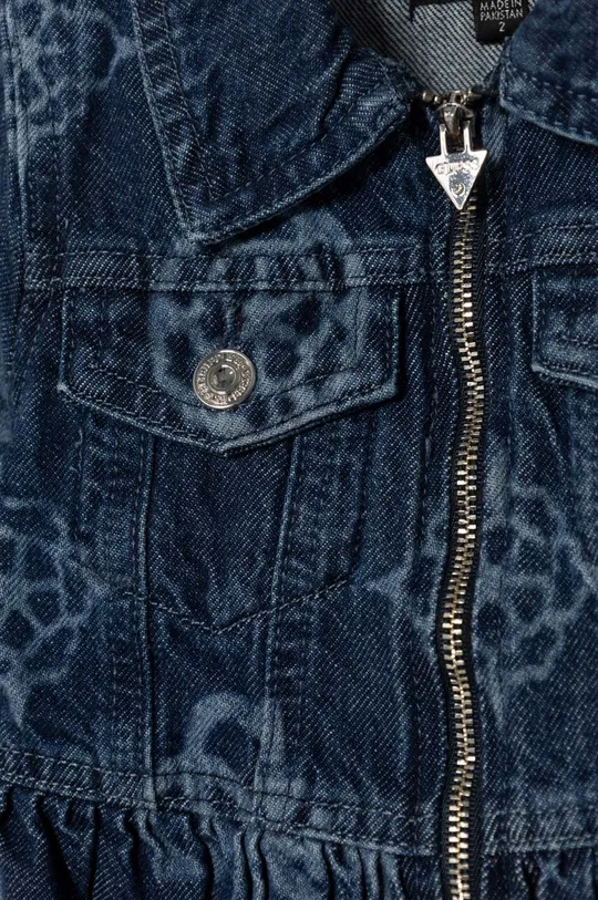 Guess kurtka jeansowa dziecięca 100 % Bawełna