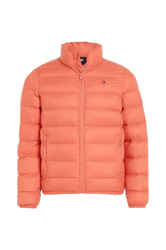 Дитяча пухова куртка Tommy Hilfiger помаранчевий