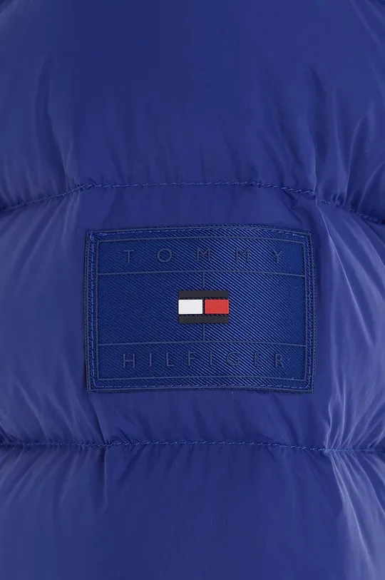 tmavomodrá Detská páperová bunda Tommy Hilfiger