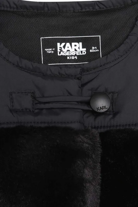 Detská vesta Karl Lagerfeld Základná látka: 100 % Polyester Podšívka: 100 % Bavlna