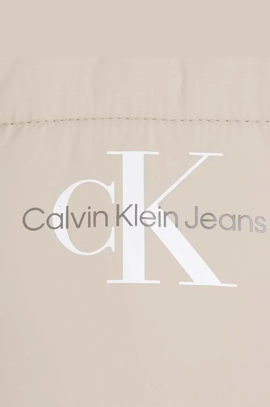 μπεζ Παιδικό μπουφάν Calvin Klein Jeans