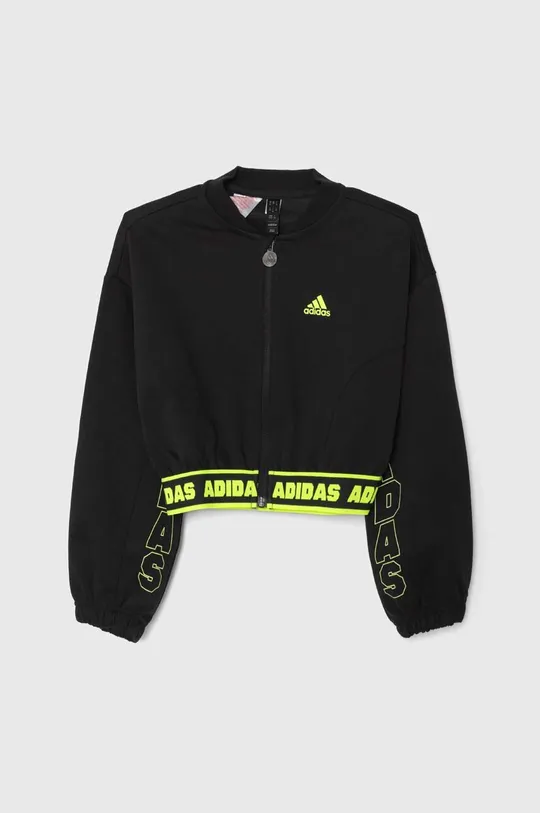črna Otroški pulover adidas JG D CROP BMBER Dekliški