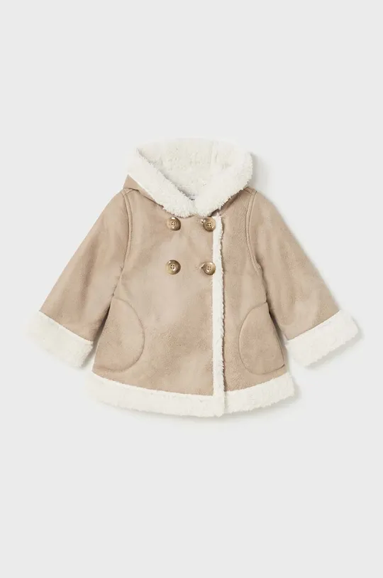 бежевый Пальто для малышей Mayoral Для девочек
