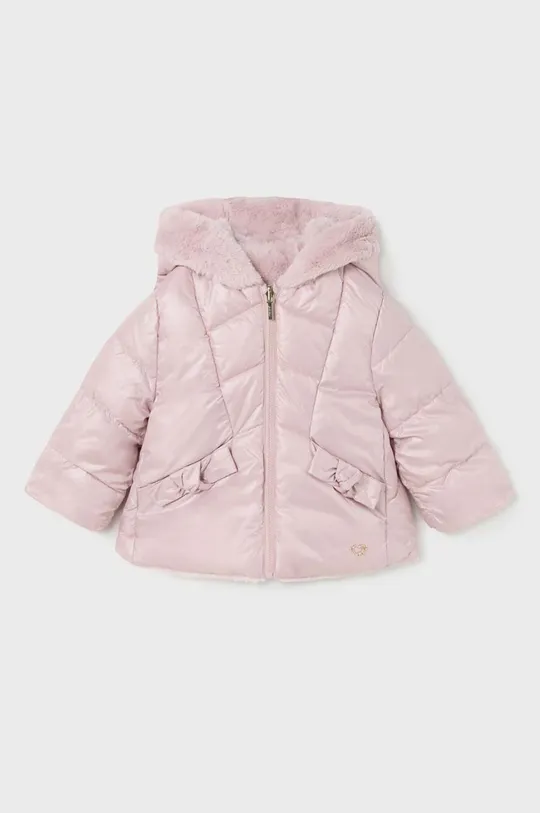 розовый Двусторонняя детская куртка Mayoral Для девочек