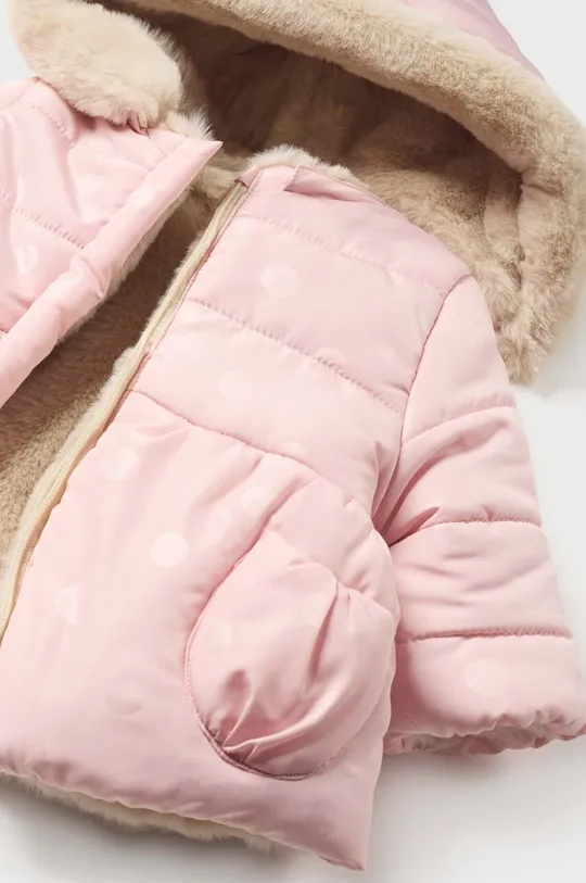 Dvostrana jakna za bebe Mayoral Newborn Za djevojčice