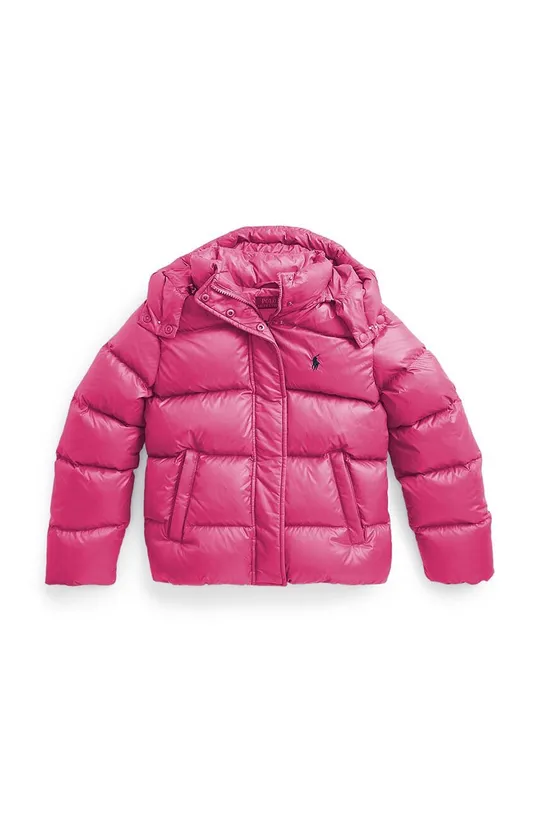 roza Dječja jakna Polo Ralph Lauren Za djevojčice