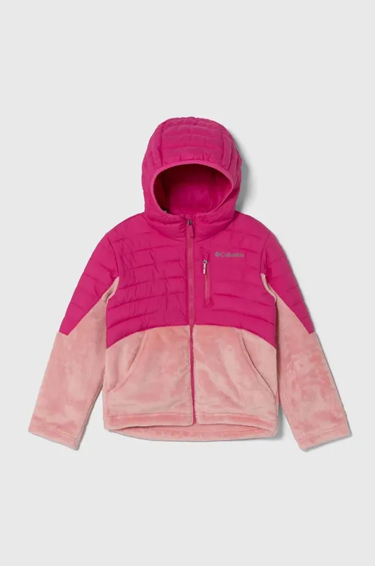 ružová Detská bunda Columbia Dievčenský