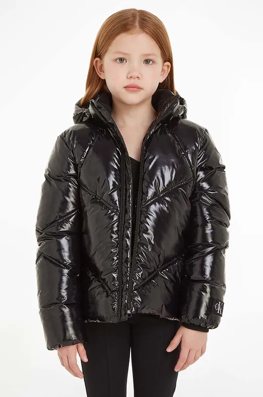 чёрный Детская куртка Calvin Klein Jeans Для девочек