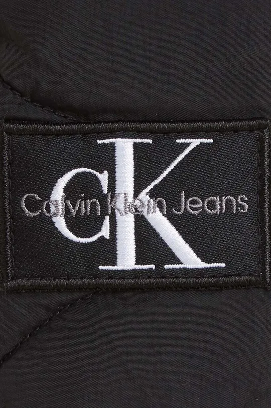 czarny Calvin Klein Jeans kurtka dziecięca