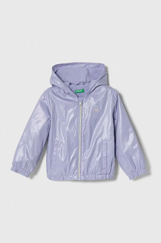 фіолетовий Дитяча куртка United Colors of Benetton Для дівчаток