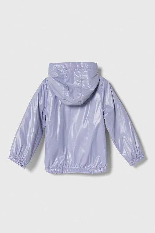 Otroška jakna United Colors of Benetton vijolična