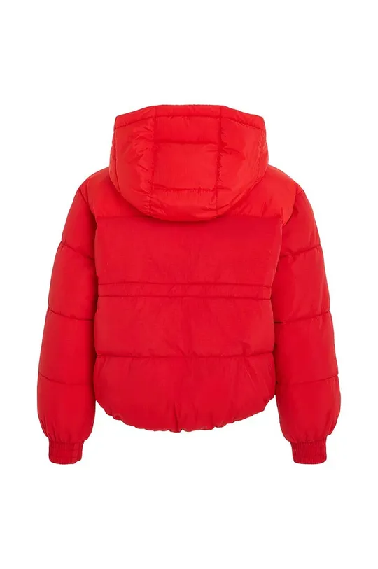 Otroška jakna Tommy Hilfiger rdeča