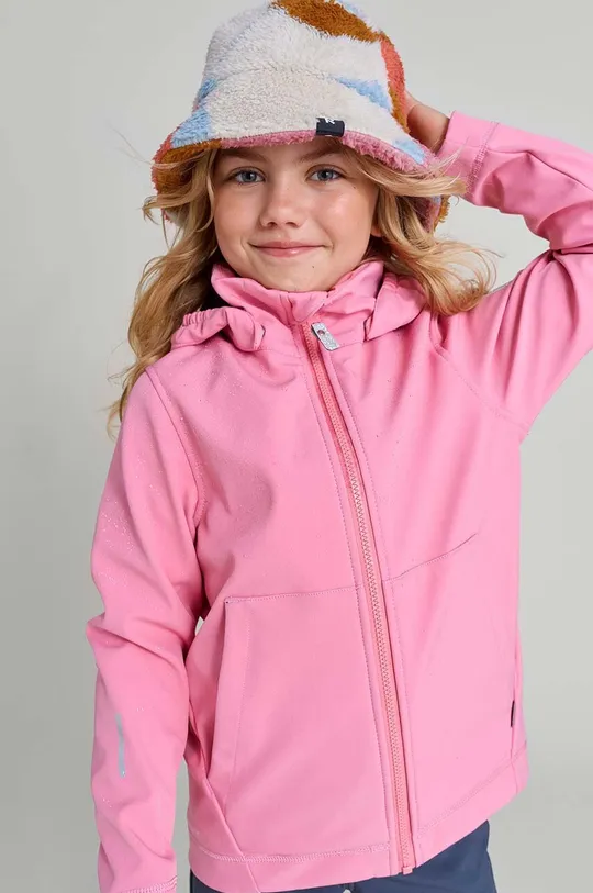 розовый Детская куртка Reima Koivula Для девочек
