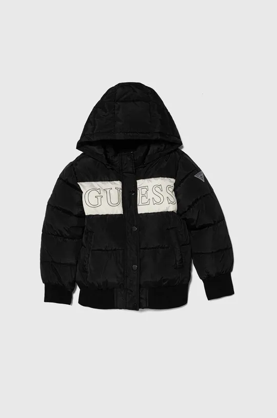 črna Otroška jakna Guess Dekliški